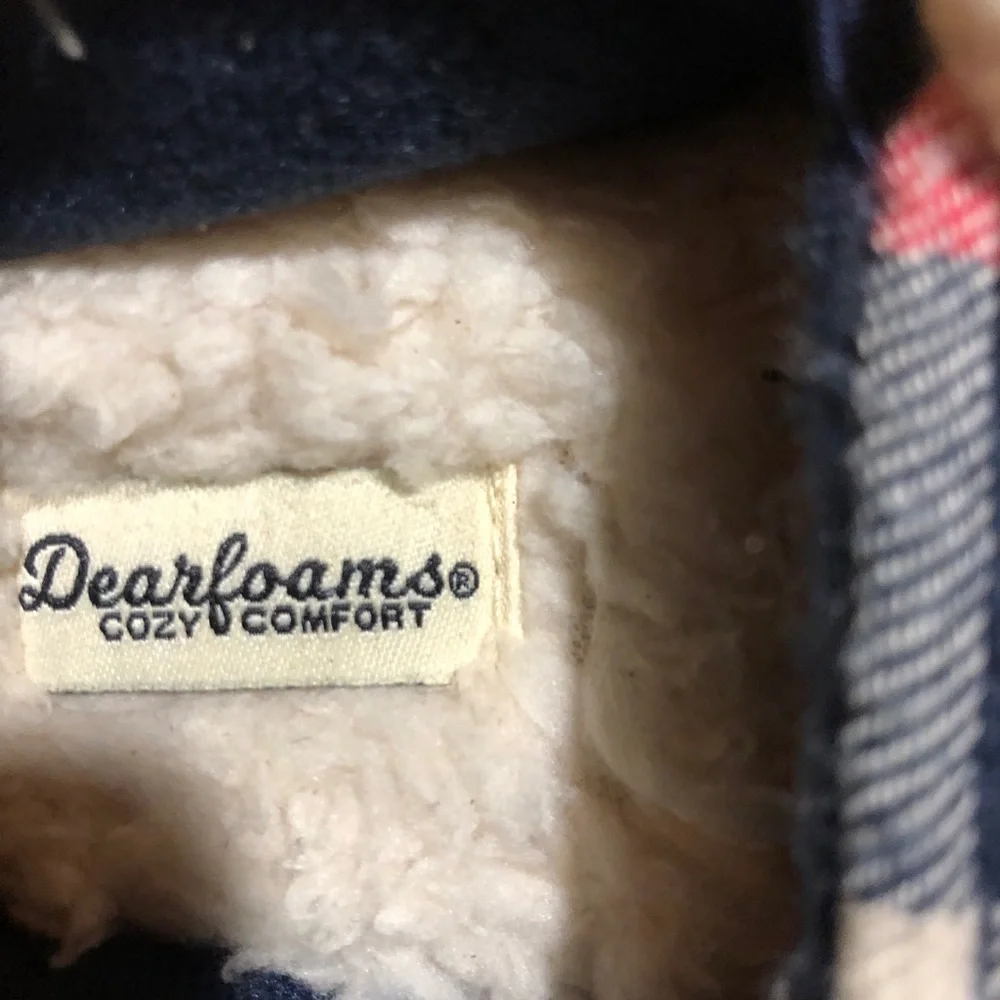 Dearfoams Lil Bear Slippers Toddlers Size 8-9